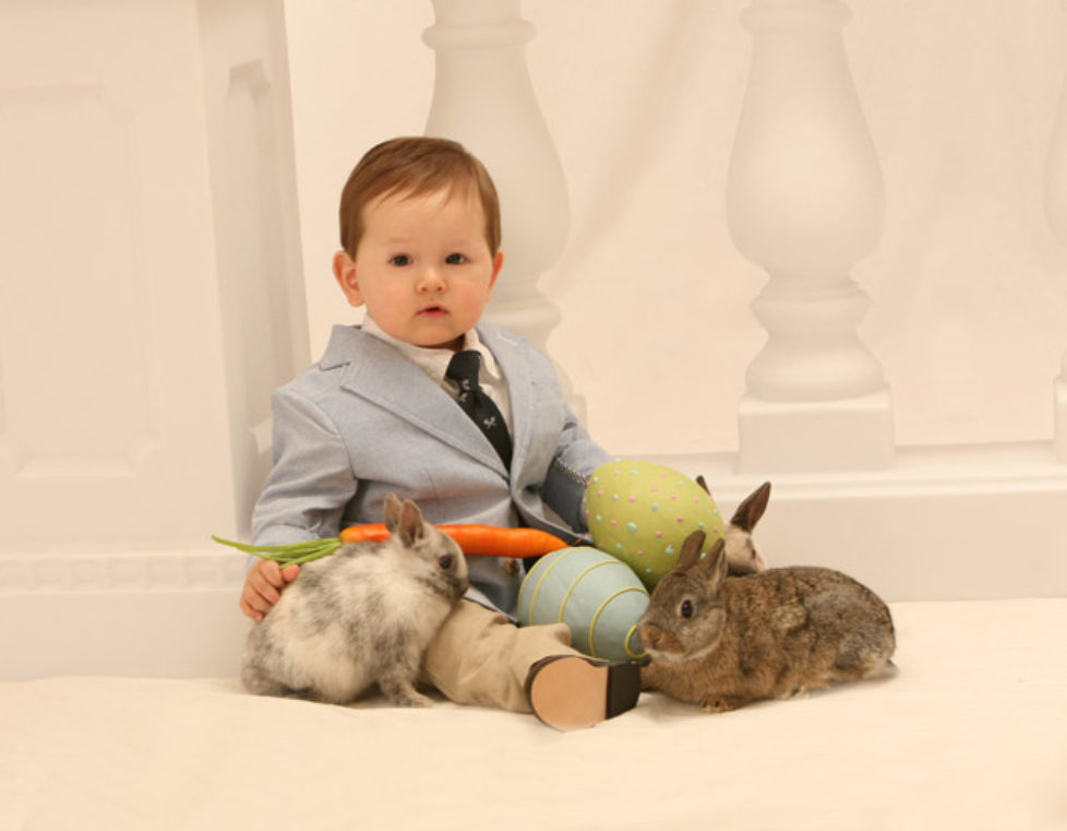 Easter portraits for children